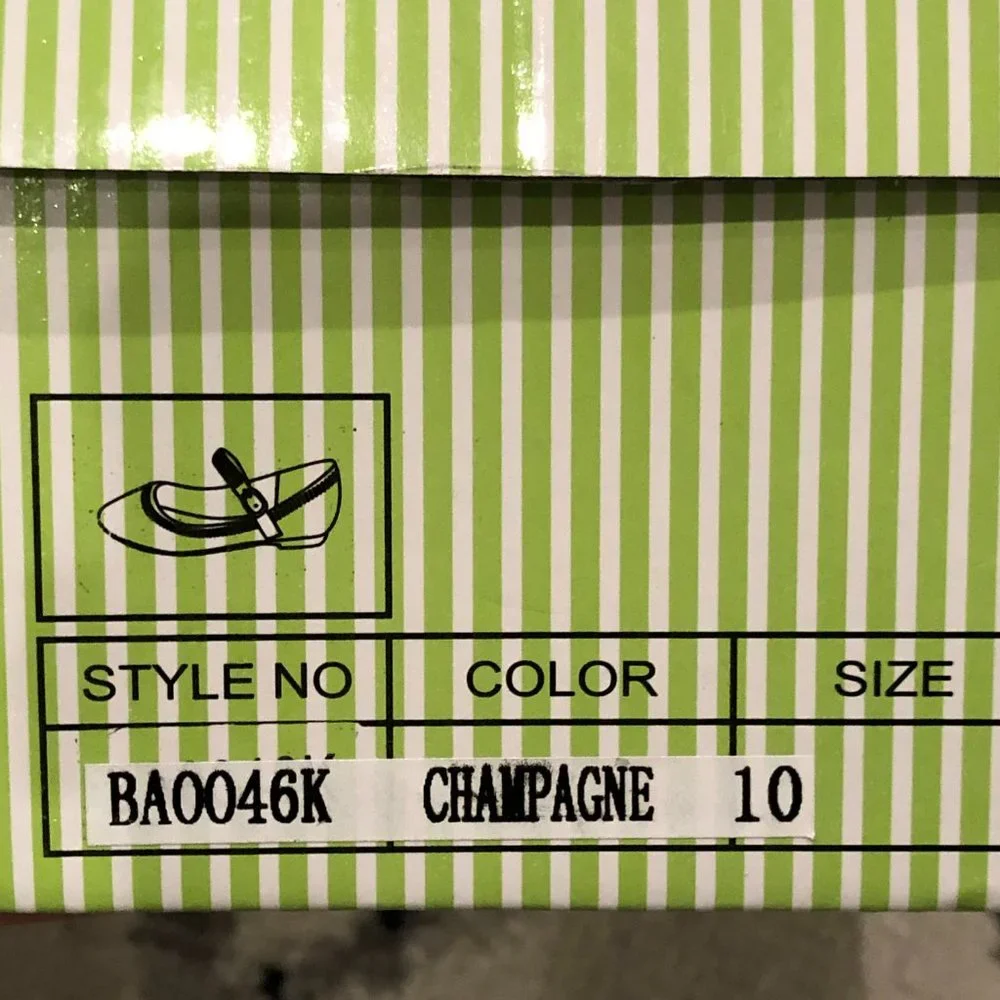 Adorababy Champagne Rhinestone Mary Jane - Picture 8 of 12